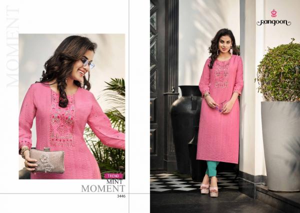 Rangoon Jeevika Designer Embroidery Kurti 